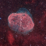 NGC 6888, la nébuleuse du Croissant