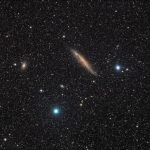 NGC 4945, une tranche de galaxie dans le Centaure