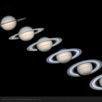 Saturne sur 6 ans