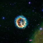 Reste de supernova dans le Petit Nuage de Magellan