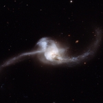 NGC 2623, fusion galactique vue par Hubble