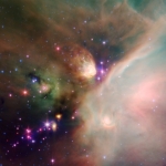 Jeunes étoiles dans le nuage de Rho Ophiuchi