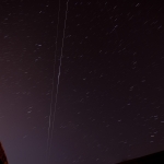 Endeavour et l'ISS à l'aube