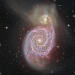 Hydrogène dans M51