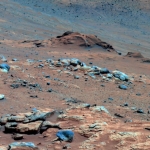 Un affleurement rocheux indice d'un possible passé hospitalier de Mars