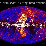 Gigantesques bulles de rayons gamma dans la direction du centre galactique