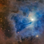 NGC 7023, nébuleuse de l'Iris