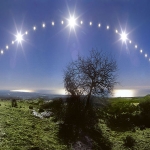 Ciel de solstice sur la mer Tyrrhénienne 