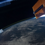 Une Perséide vue de la Station spatiale internationale