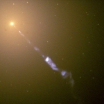 Le jet de la galaxie M87
