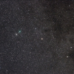 La comète Garradd à côté de 10 000 étoiles