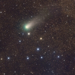 La comète Garradd complètement cintrée