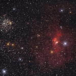 M52 et la Bulle
