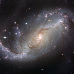 La Galaxie Spirale Barrée NGC 1672