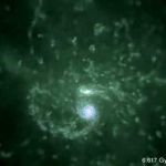 La formation d'un disque galactique