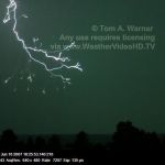 Un éclair d'orage à 7.207 images par seconde