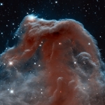 La nébuleuse de la Tête de cheval en infrarouge par Hubble