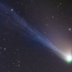 Les queues de la comète Lemmon