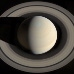 Saturne vue d'en haut