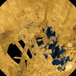 La carte des Grands Lacs de Titan