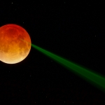 Le rayon vert de la Lune rouge