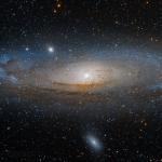 La grande galaxie d'Andromède