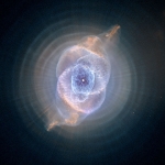 La nébuleuse de l'Oeil de Chat vue par Hubble
