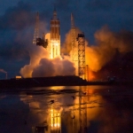 Le lancement d'Orion