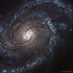 M100, galaxie spirale de grand style
