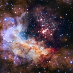 L'amas et la région de formation d'étoiles Westerlund 2