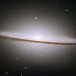 La galaxie du Sombrero par Hubble