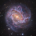 M83, la galaxie aux mille rubis