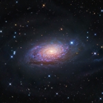 Messier 63, la galaxie du Tournesol