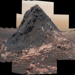 La colline de Ireson sur Mars