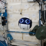 Le drone Int-Ball à bord de la Station spatiale internationale