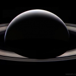 Dernier portrait de Saturne par Cassini