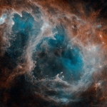 La nébuleuse de l'âme en infrarouge par Herschel