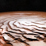 La spirale du pôle Nord de Mars
