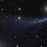 Une comète bleue dans le Taureau