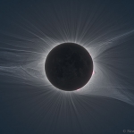 Couronne de l'éclipse totale de Soleil