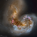 NGC 4038 en collision