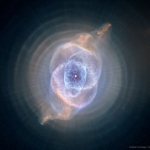 La nébuleuse de l'Oeil de Chat vue par Hubble