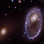 Une collision cosmique forge un anneau galactique
