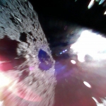 Le Rover 1A sautille sur l\'astéroïde Ryugu