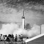Le premier lancement de fusée à Cap Canaveral