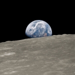 Premier lever de Terre, l'image historique remasterisée - La photo mythique prise il y a 50 ans par l'équipage d'Apollo 8 a été remastérisée pour célébrer son anniversaire