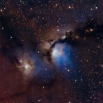 Poussière et étoiles dans M78