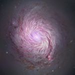 Les champs magnétiques de la galaxie spirale M77