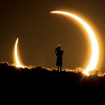 Eclipse annulaire sur le Nouveau-Mexique