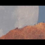 Coucher de Lune sur le Teide